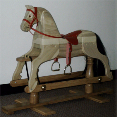 Wood & Horse | Детские деревянные лошадки-качалки