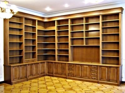 Домашняя библиотека на заказ - интерьер и мебель для библиот.