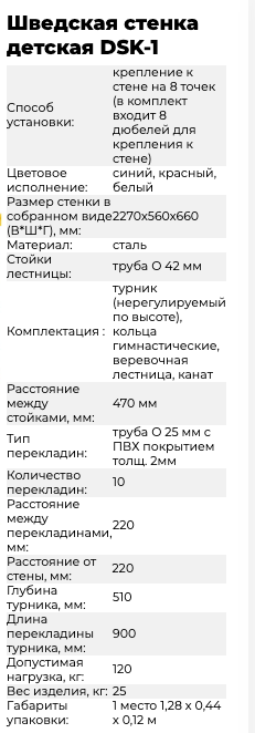 Шведская стенка 40 х 40 prostenka комплект оптимальный