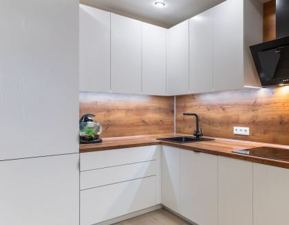 Дизайн кухни 9 кв. метров: правила оформления и красивые фото