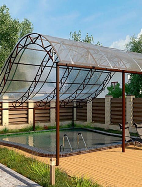 Навесы для бассейна
