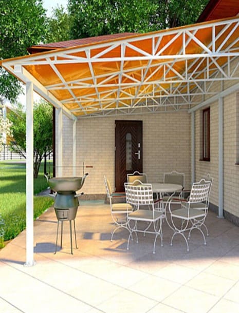 Навесы для дачи