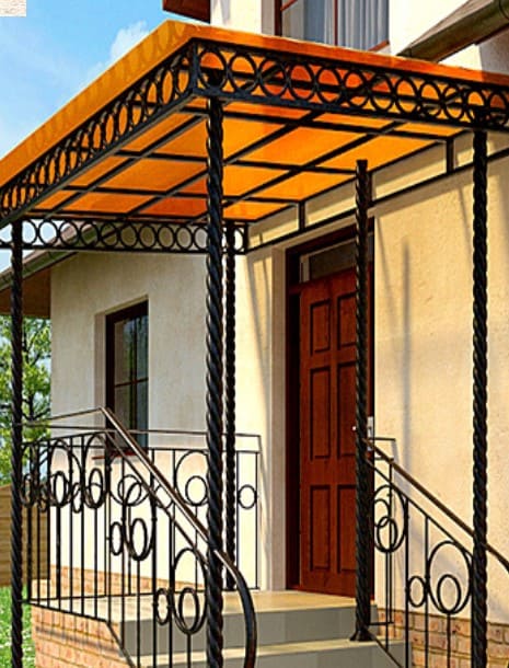 Навесы над крыльцом