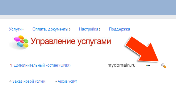 Иллюстрация к статье: Привязка домена и поддомена в панели my.mtw.ru