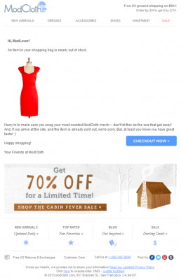 Интернет-магазин одежды Modclotch