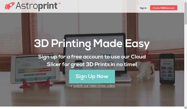Иллюстрация к статье: Стартап AstroPrint: управление 3D-печатью с любого устройства