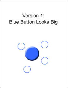 синяя кнопка
