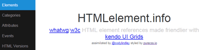 HTMLelement