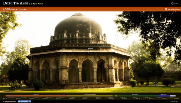 Интерактивное путешествие в историю архитектуры Дели