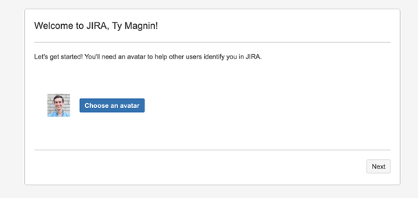 personalized user onboarding jira profile Jira