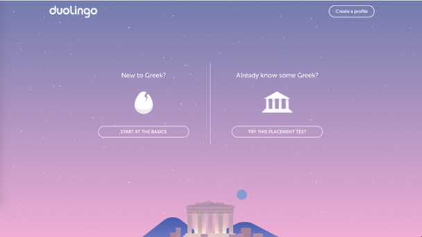 personalized onboarding choices duolingo Duolingo