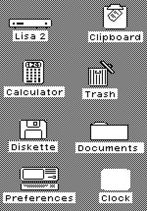 ранние иконки Macintosh