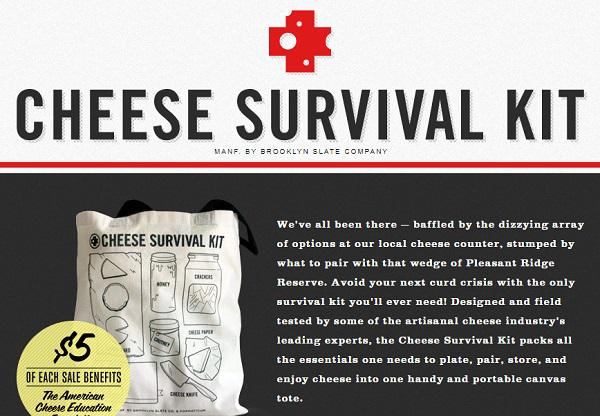 Cheese Survival Kit