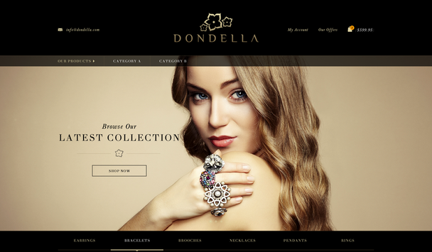 Dondella Web Page design