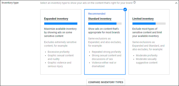 «Стандартный инвентарь» (Standard inventory)