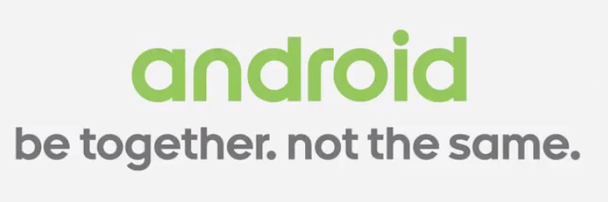 Android. Будьте вместе. Не одинаковыми.