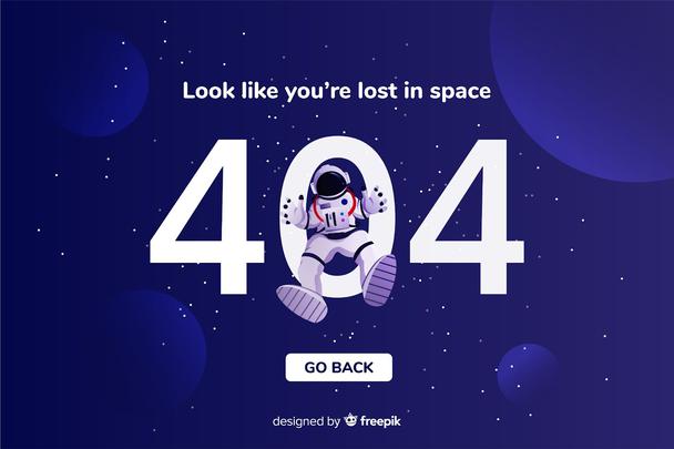 Ошибка 404 от freepik.com: визуально сочетается со вселенной freepik