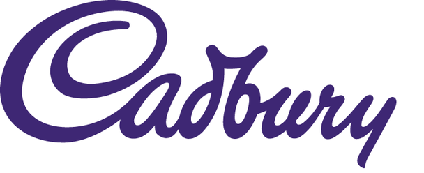 Шрифт логотипа уникален, ведь он отображает подпись Уильяма Кэдбери, внука основателя компании
