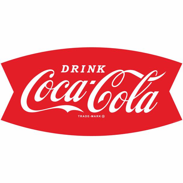 Летеринг в логотипе Coca-Cola
