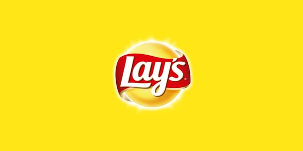 Летеринг в логотипе Lay's
