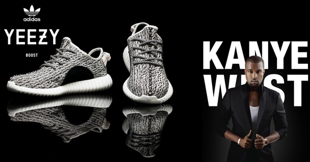 В 2013 году рэпер и артист Канье Уэст в партнерстве с Adidas разработал линию обуви Yeezy.