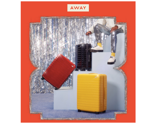 Away: разместите яркое изображение
