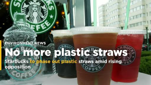 В 2018 году Starbucks решила отказаться от пластиковых соломинок и заменить их крышками.