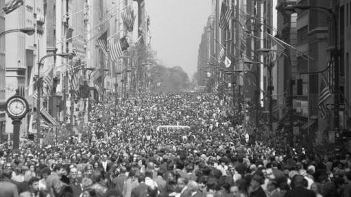 Один из крупнейших протестов в День Земли, 1970 г.